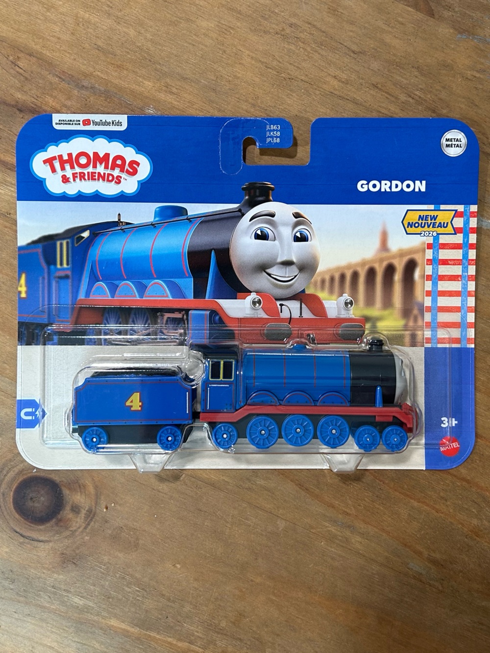 THOMAS AND FRIENDS DIECAST GORDON WITH TENDER 2 PACK METAL NEW